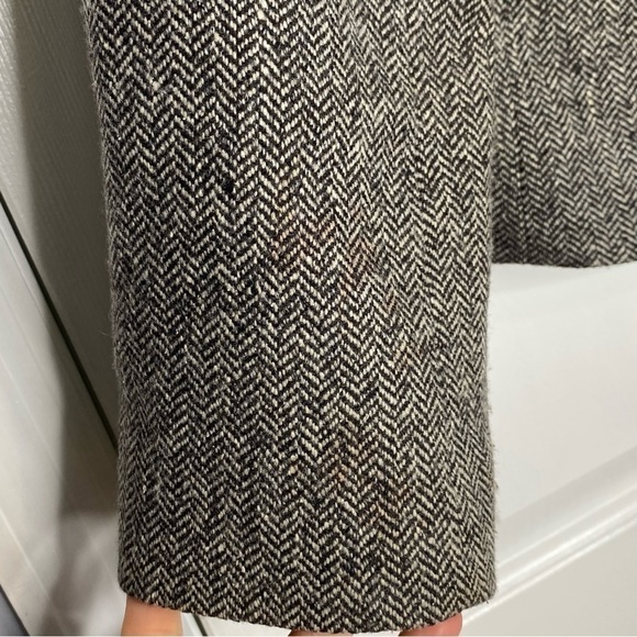 TALBOTS Grey Suit Jacket, Wool blend - size 14 blazer - Picture 4 of 8